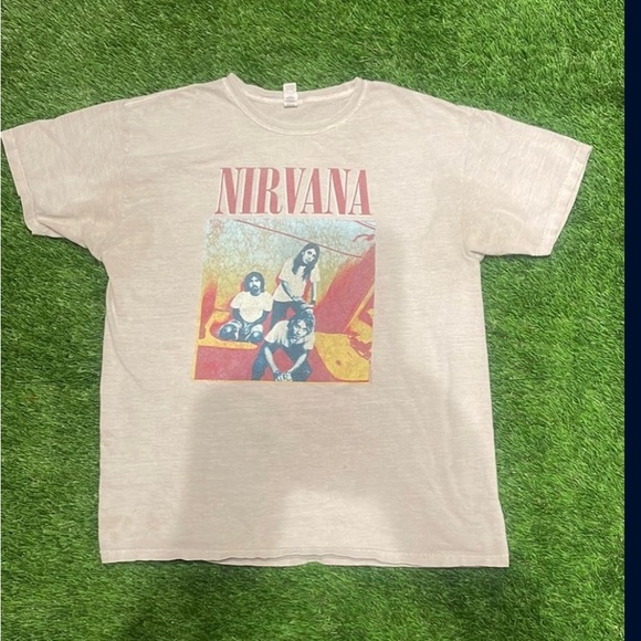 NIRVANA Other - Tan Nirvana Tee